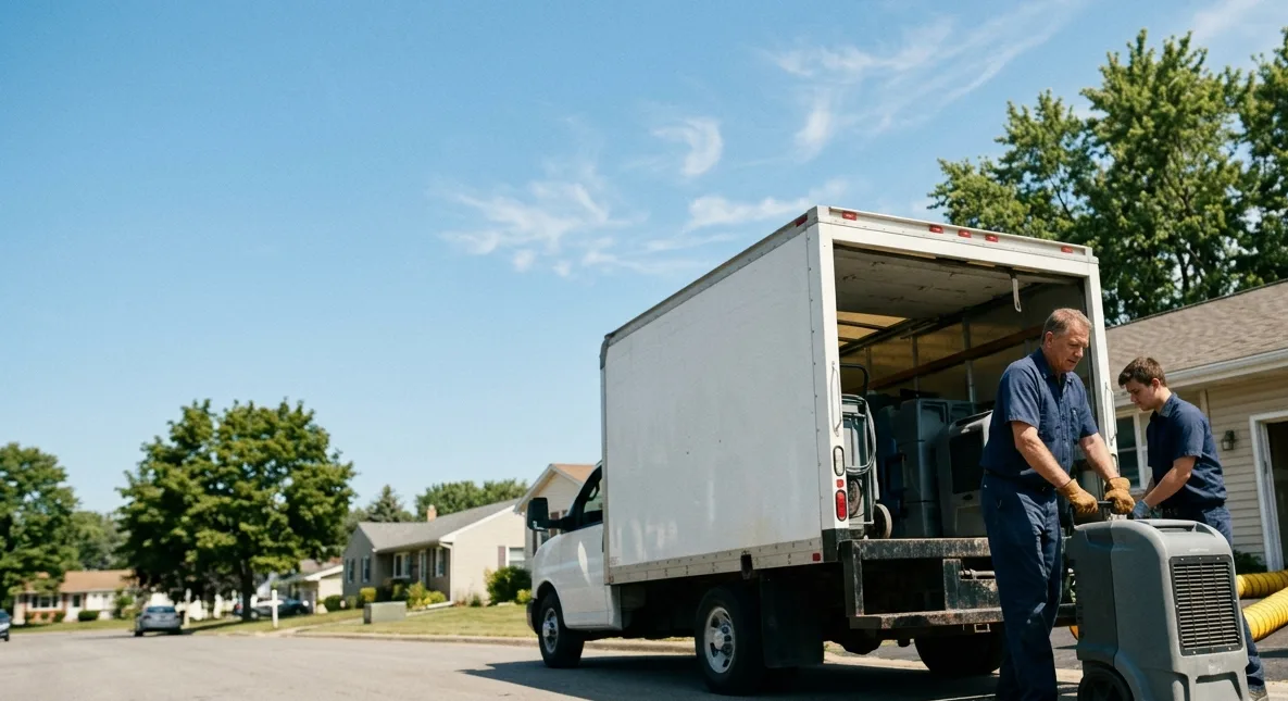 Water Damage Cleanup in Waverly, OH near me
